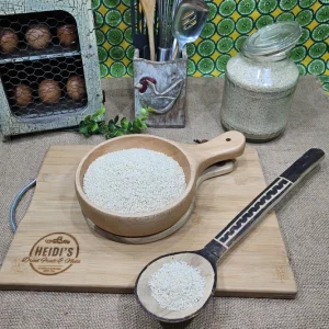 Desiccated coconut