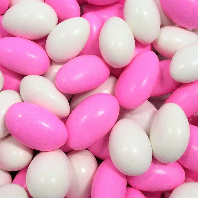 Pink and White Almonds (1kg)